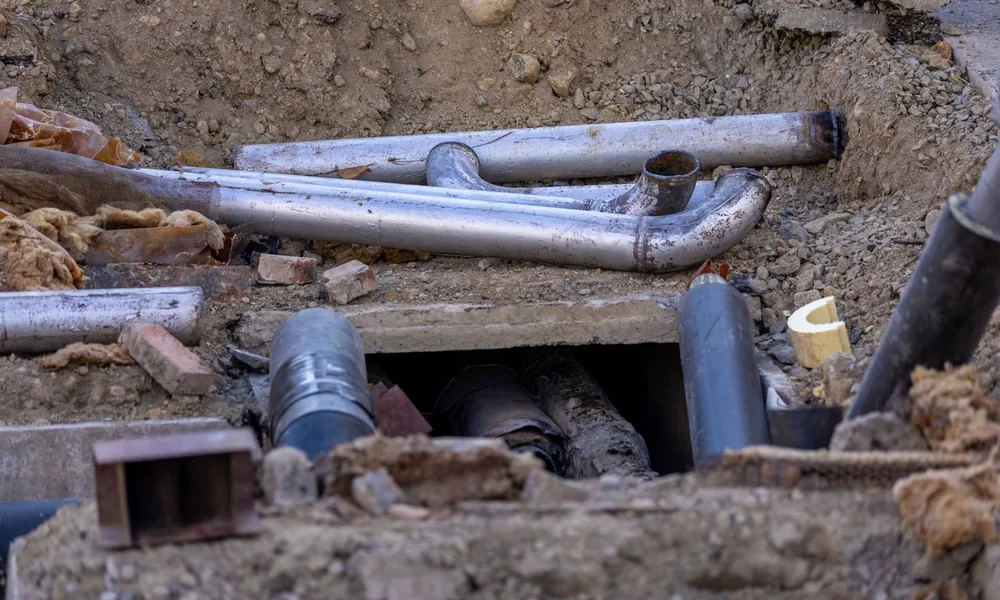 Vandentiekio ir nuotekų tinklai Vilnius — įrengimo darbai